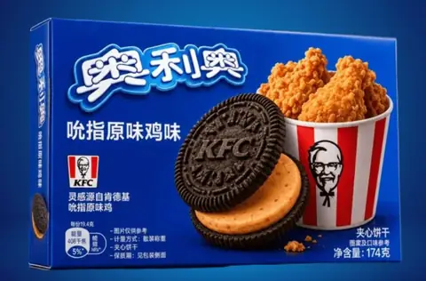 KFC China Launches ‘Salty and Sweet’ Oreo-Flavored Chicken Burger