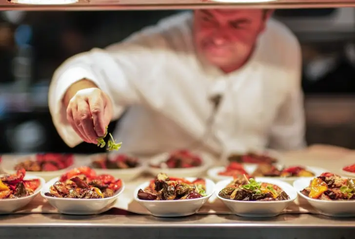 The lavish meal included exquisite lobster, delectable seafood, and mouthwatering sushi